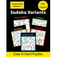 450 Sudoku Variants JigsawSudoku, SudokuX, Windoku, GirandolaSudoku