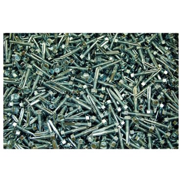 1000 Pack #10 X 2 Inch Hex Washer Head Self-Drilling Tek Screws – Zinc Plated