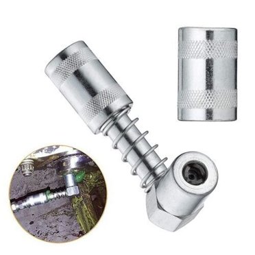 UTOOL Grease Gun Accessory Kit, 18 Inch Resin Spring Flex Hose, 1 Noral Coupler, 1/8 NPT