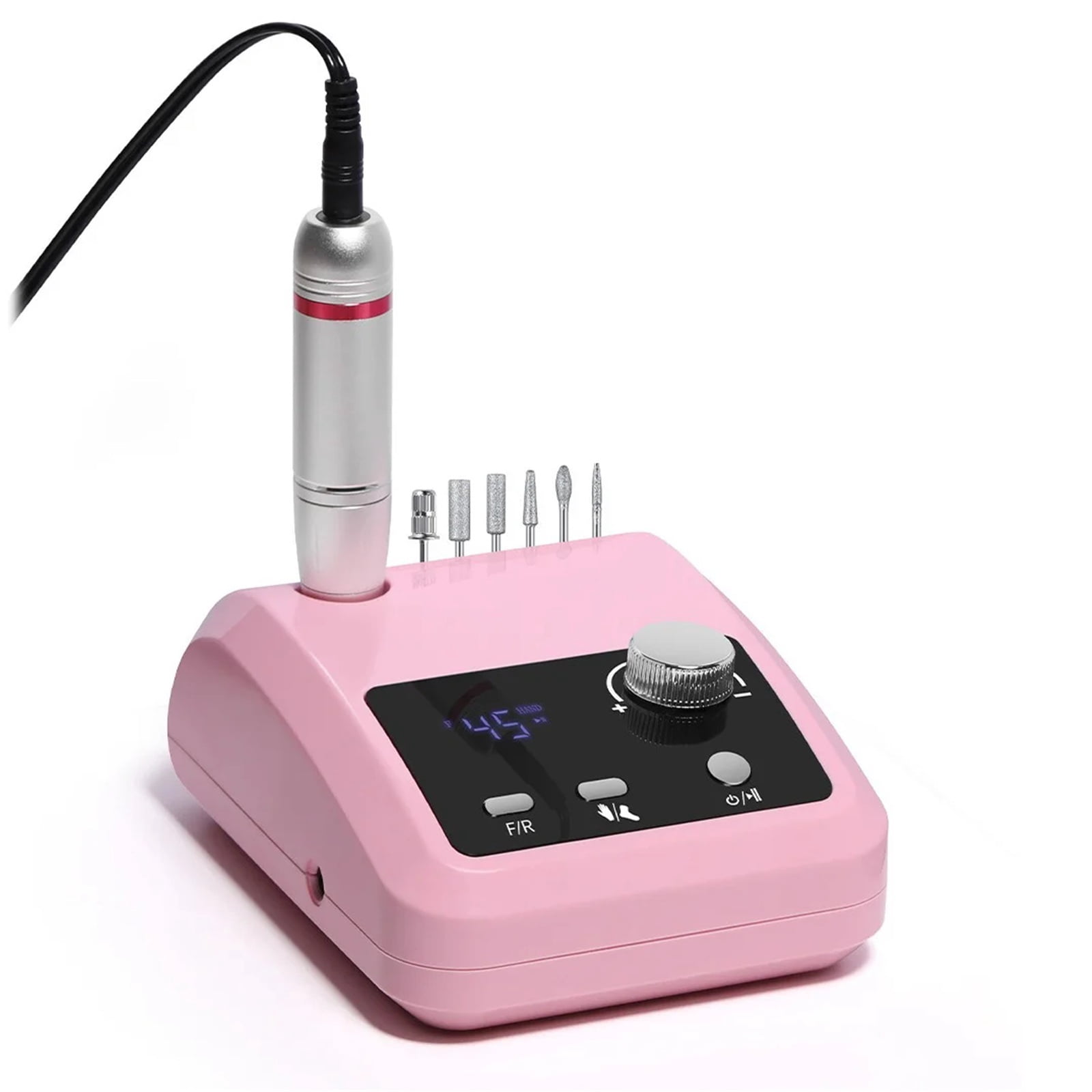 45000RPM Electric Nail Drill Machine for Nails Electric File HD Display Metal Manicure Pen Professional Nail Lathe Sander