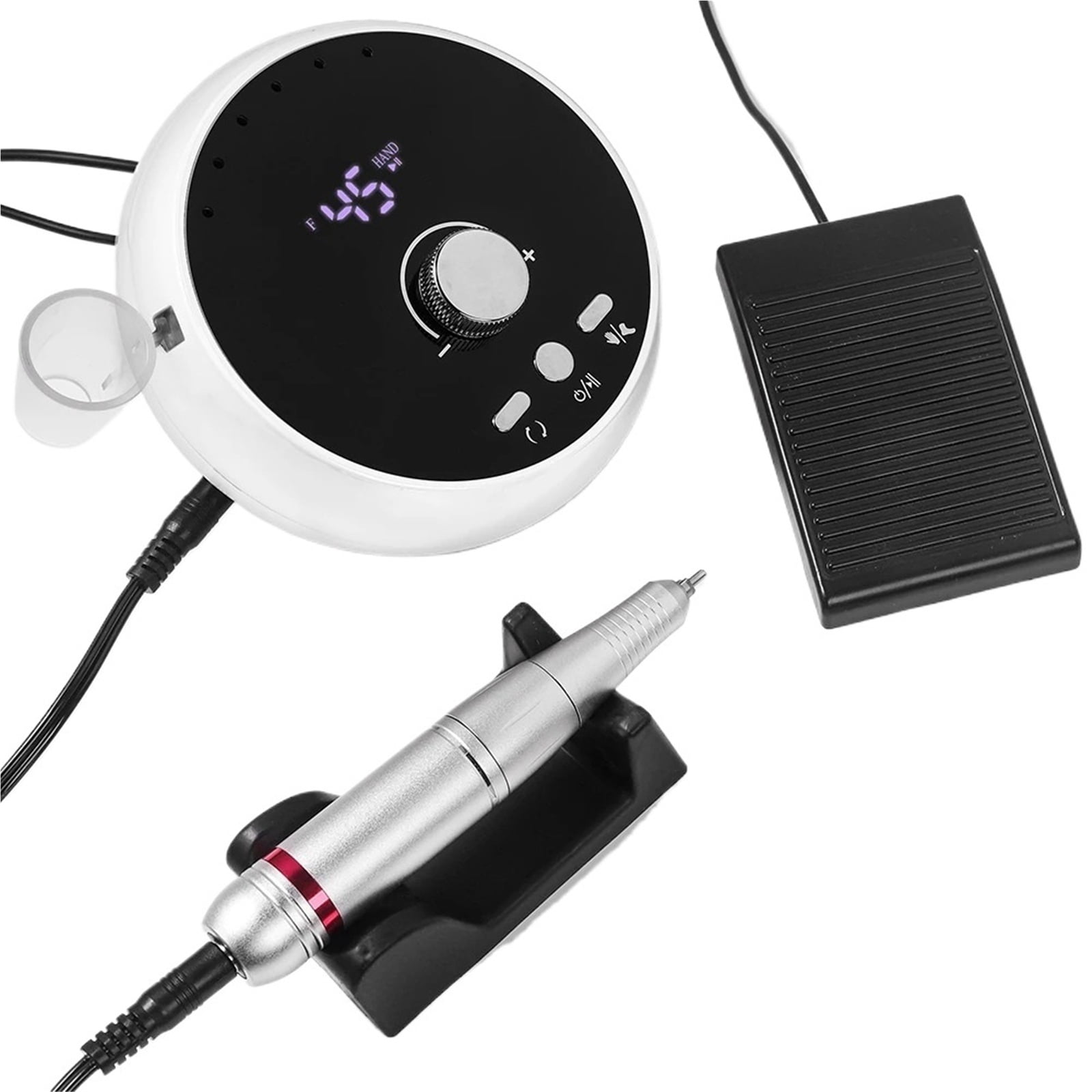 45000RPM Professional Electric Nail Drill Manicure Machine Low Noise Nails Sander Set Nail Salon Polisher Equipment Tools