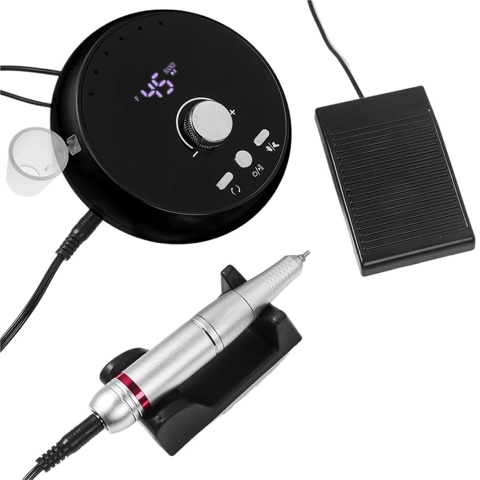 45000RPM Professional Electric Nail Drill Manicure Machine Low Noise Nails Sander Set Nail Salon Polisher Equipment Tools
