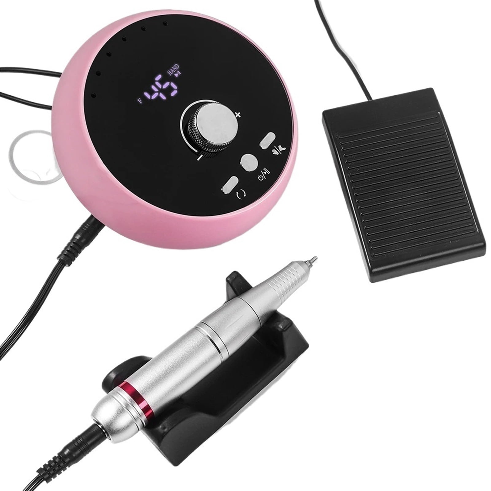 45000RPM Professional Electric Nail Drill Manicure Machine Low Noise Nails Sander Set Nail Salon Polisher Equipment Tools