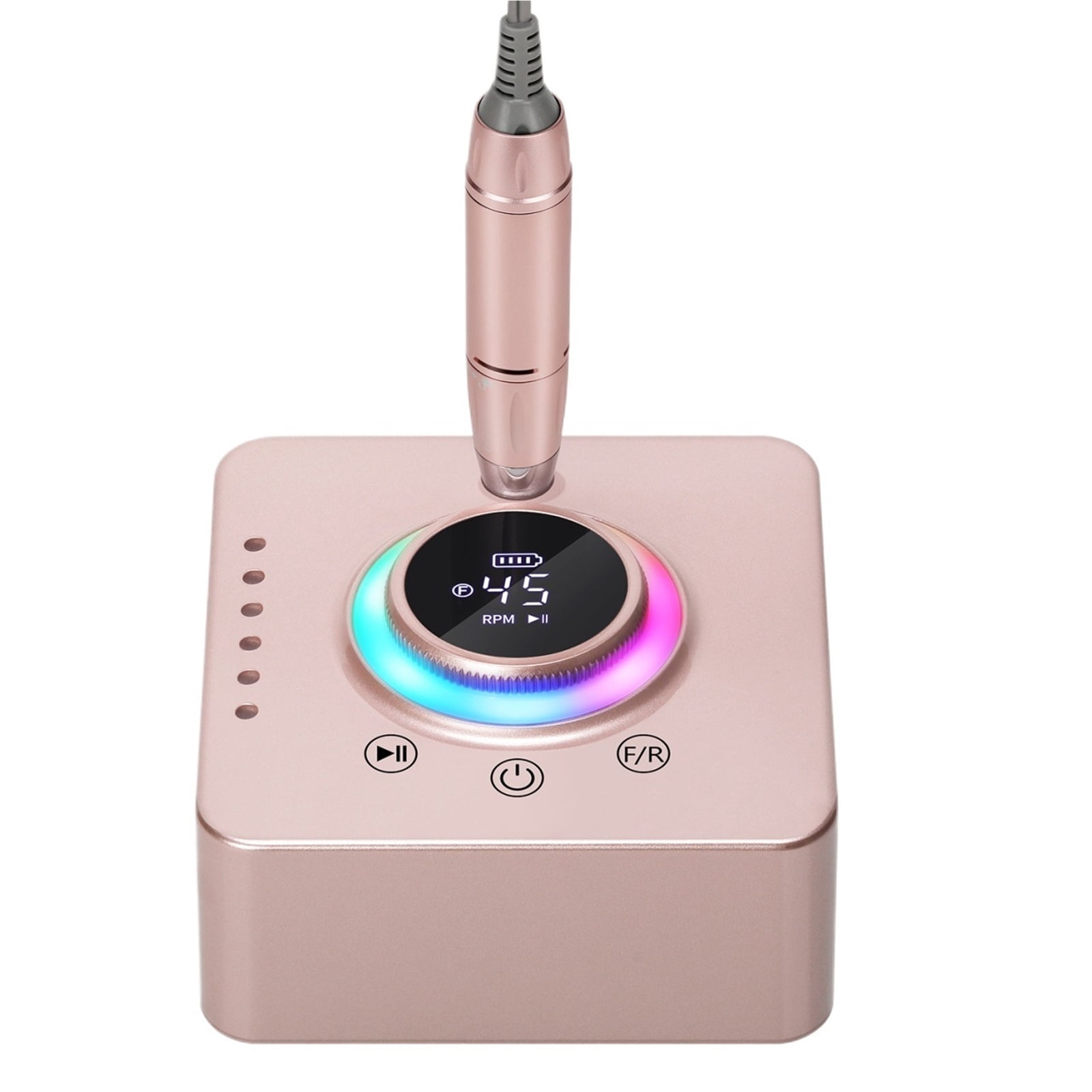 45000RPM Rechargeable Nail Drill Machine Nail Polish Polisher Electric Manicure Sander Low Noise Nail Salon Tools