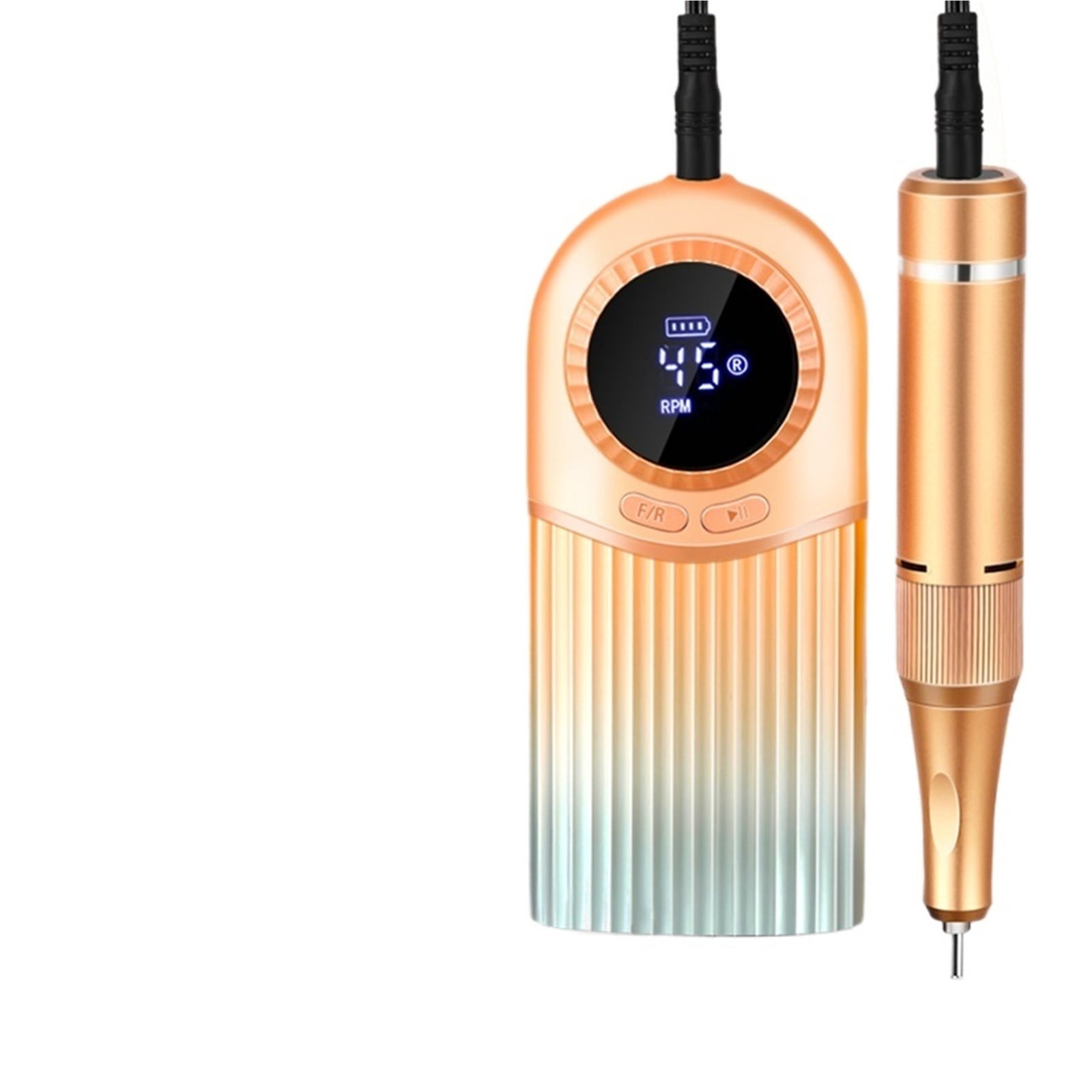 45000Rpm Nail Drill Machine Electric Portable Nail File Rechargeable Nail Sander for Gel Nails Polishing for Home Manicure Salon