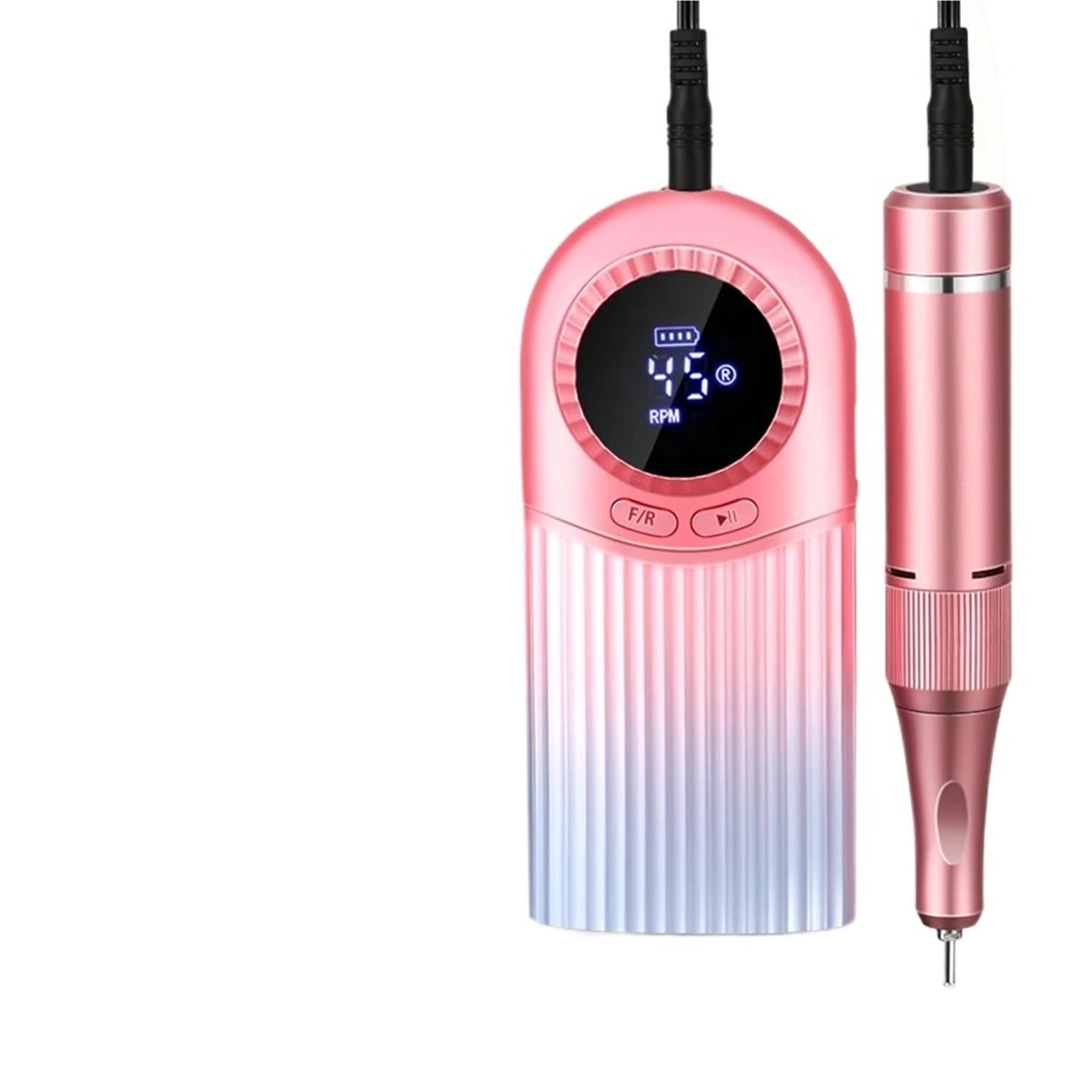 45000Rpm Nail Drill Machine Electric Portable Nail File Rechargeable Nail Sander for Gel Nails Polishing for Home Manicure Salon