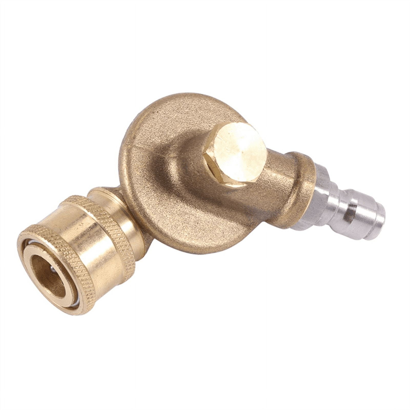 4500PSI Pivoting Coupler 1/4In Quick Connection for Pressure Washer ...