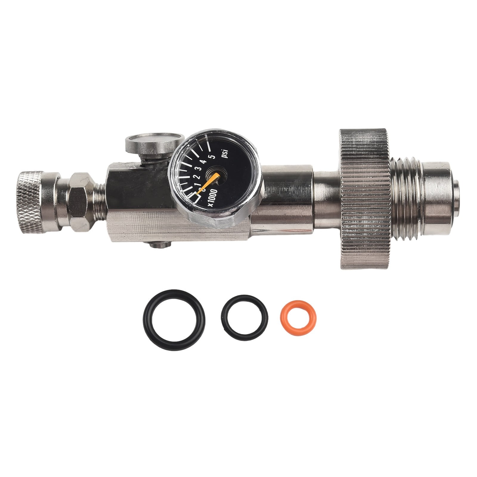 Tuyau De Remplissage PCP 4500 PSI En Acier Inoxydable – Extension Fouet 91,4 Cm Avec Déconnexion Rapide