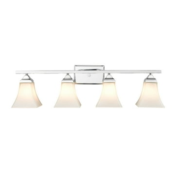 4504-CH-Millennium Lighting-4 Light Bath Vanity-9 Inches Tall and 31.5 Inches Wide-Chrome Finish
