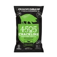 thumbnail image 1 of 4505 Meats Spicy Green Chili and Lime Cracklins, Fried Pork Curly Q's, Keto Certified, Family Size Bag, 14 Servings, 7 Ounce, 1 of 9