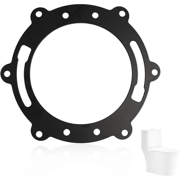 4506993 Bathroom Toilet Flange Repair Metal Quick Ring | for Pasco 21013 for Thrifco Plumbing4506993 Replace Toilet Metal Ring