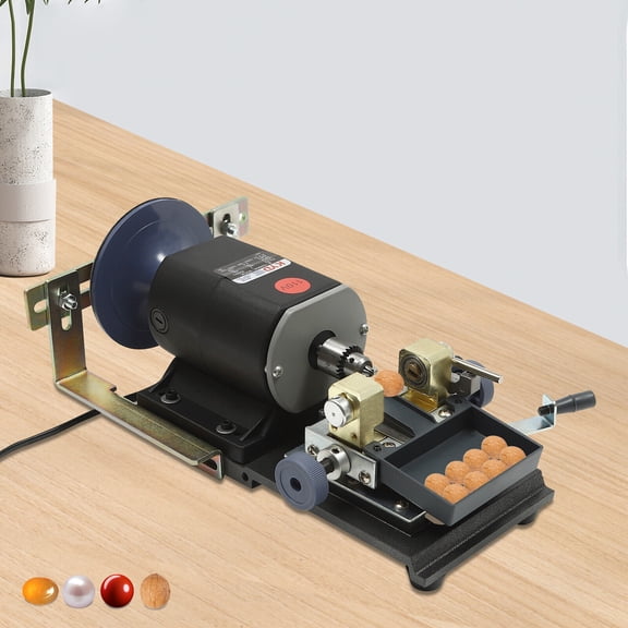 450W/680W Pearl Drilling Machine Holing Machine with Foot Switch 500-15000rpm for 0.157-1.38inch Pearls, Coral, Wood Beads, Plastic, Walnuts