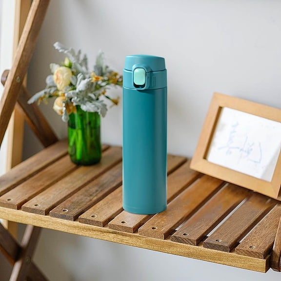 450ml Stainless Steel Insulated Cup with Lid Portable Fashion Handle Thermal Mug Unisex