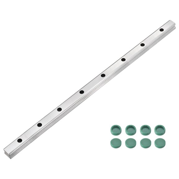 450mm HGR20 Linear Guide Rail, Bearing Steel Linear Motion Guideway for DIY CNC Routers Lathes Mills Automatic Equipment