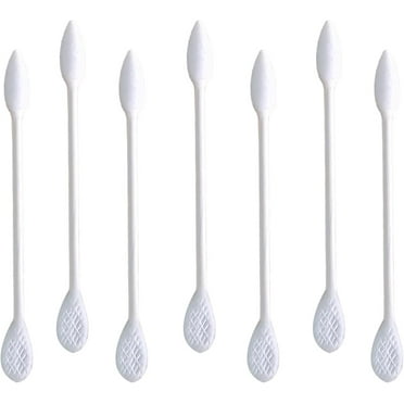 450pcs Precision Cotton Swabs, Pointed&Flattened Tip Cosmetic Applicators