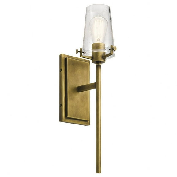 Open Box 45295NBR-Kichler Lighting-Alton - 1 Light Wall Sconce In Vintage Industrial Style-22 Inches Tall and 5 Inches Wide