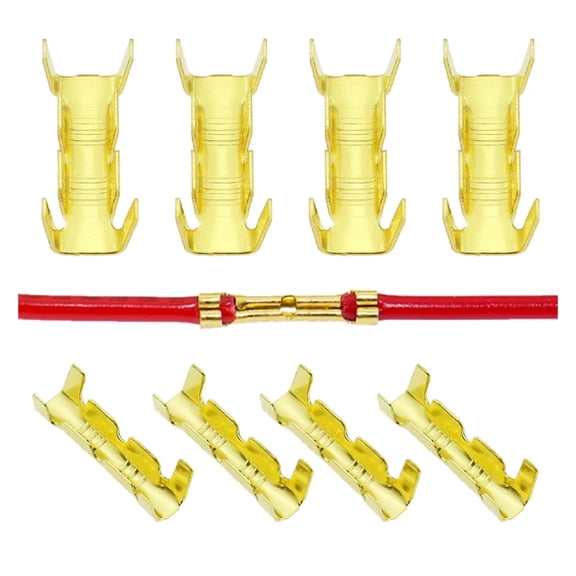 453 /453C U-shaped terminal tab cold inserts terminal wire connector terminales electricos small teeth terminal 0.3-4.0mm²
