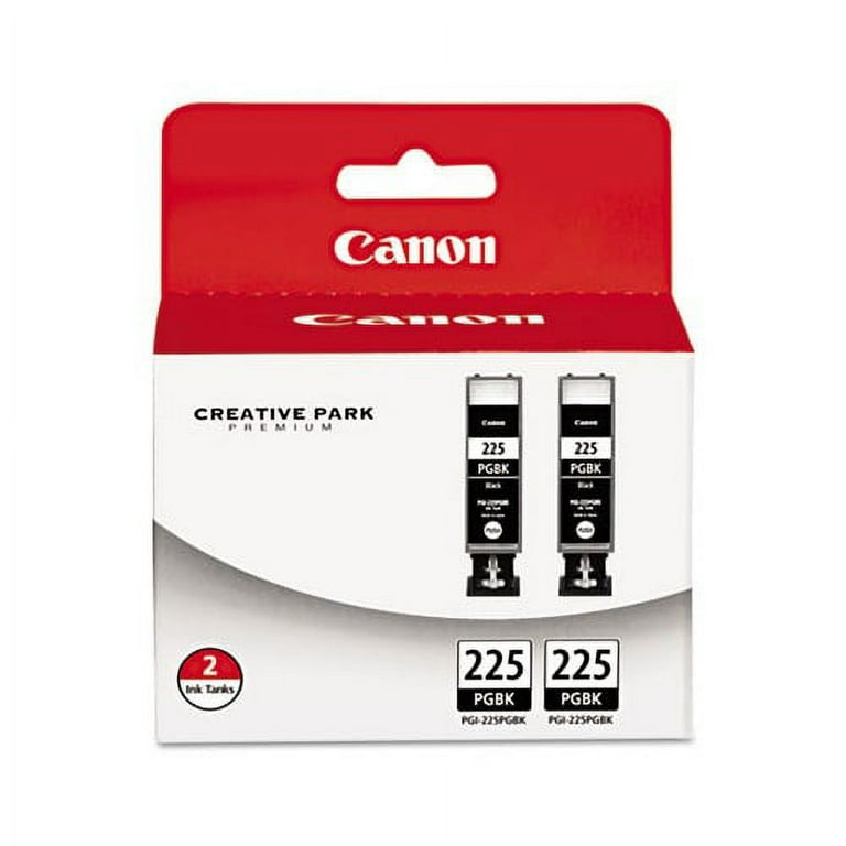 4530B007AA (PGI-225) Ink, Black, 2/Pack 4530B007AA (PGI-225) Ink, Black, 2/Pack
