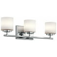 thumbnail image 1 of Kichler Lighting - Three Light Bath - Wall Mt Bath 3 Arm - O Hara - 3 Light Bath, 1 of 2