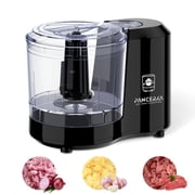 455086PANCERKA Electric Vegetable Chopper,Food Processor, Electric Food Chopper, Blenders for Kitchen and Baby Food Processor,Mixer Grinder for Dicing, Mincing, and Puree, Black