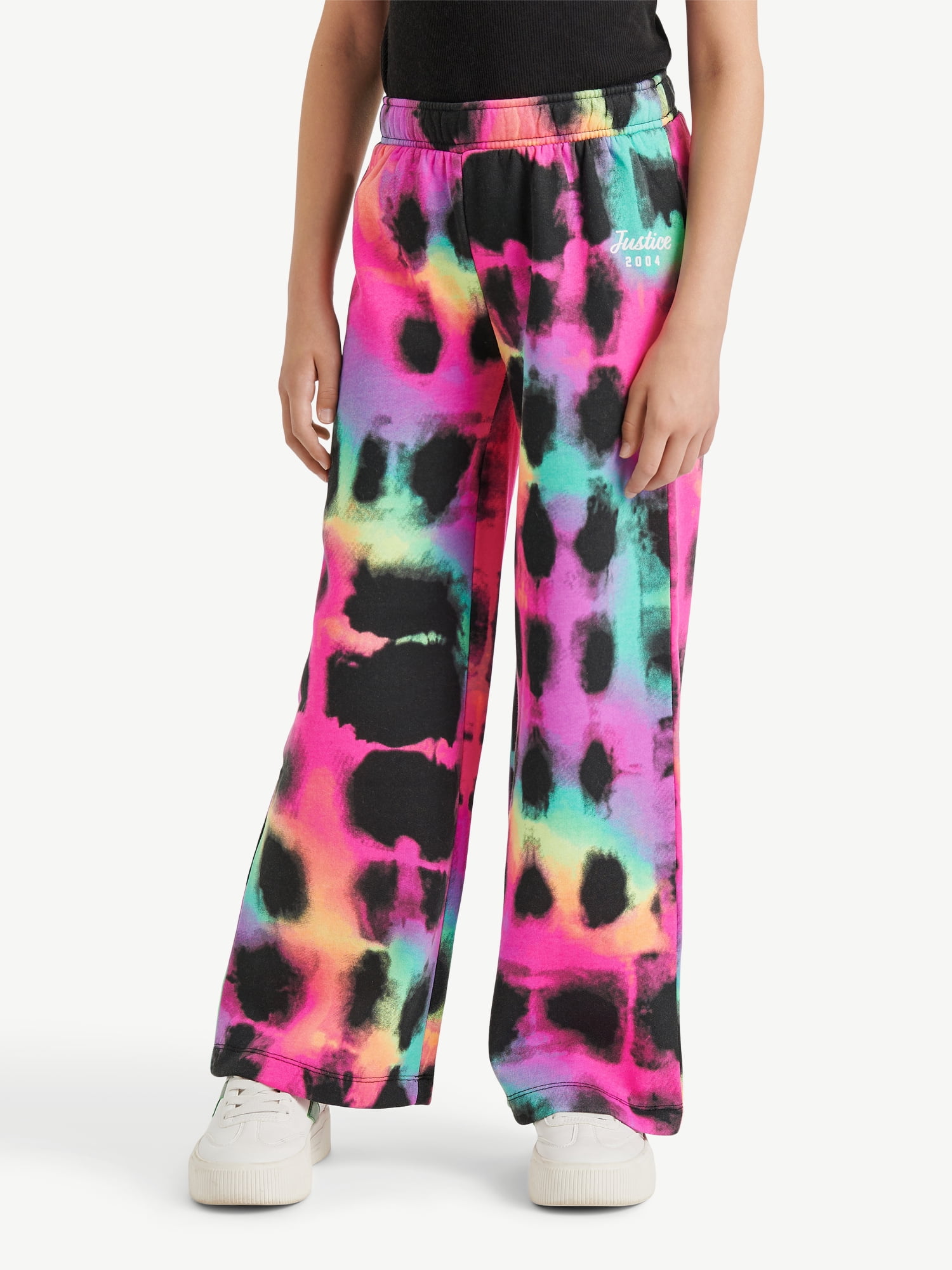 Justice Girls Fleece Wide Leg Pants, Sizes XS - XLP