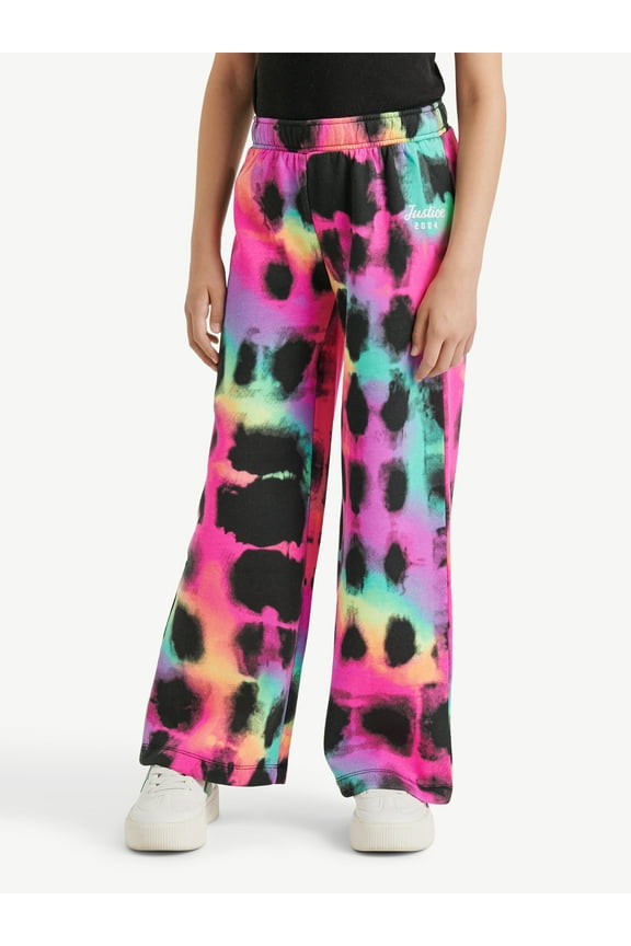 Girls Fleece Wide Leg Pants, Sizes XS - XLP