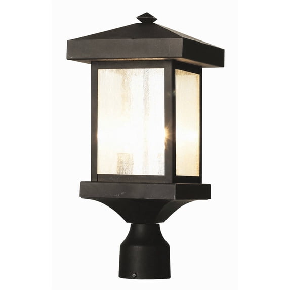 45644 WB-Trans Globe Lighting-Two Light Outdoor Post Lantern