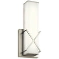 thumbnail image 1 of 45656NILED Kichler Lighting Trinsic - Wall Sconce - with Contemporary inspirations - 4.5 inches wide-Brushed Nickel Finish, 1 of 6