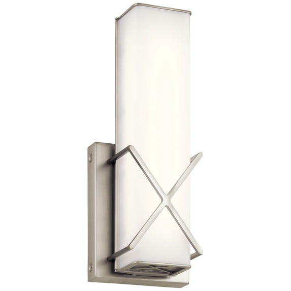45656NILED Kichler Lighting Trinsic - Wall Sconce - with Contemporary inspirations - 4.5 inches wide-Brushed Nickel Finish