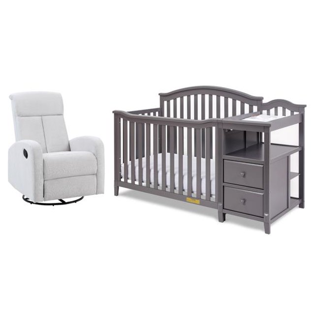 4566GGR719G 46 x 73 x 30 in. Kali 4in1 Convertible Crib & Changer
