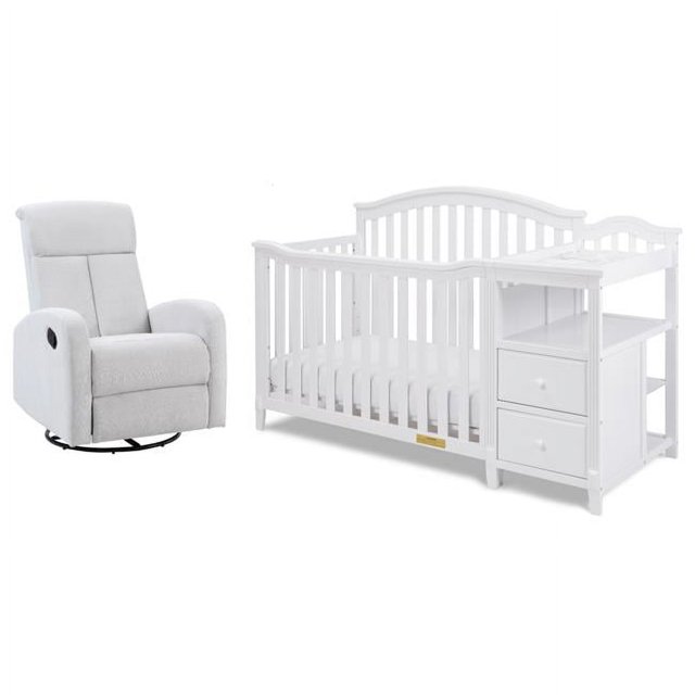 4566WGR719G 46 x 73 x 30 in. Kali 4in1 Convertible Crib & Changer