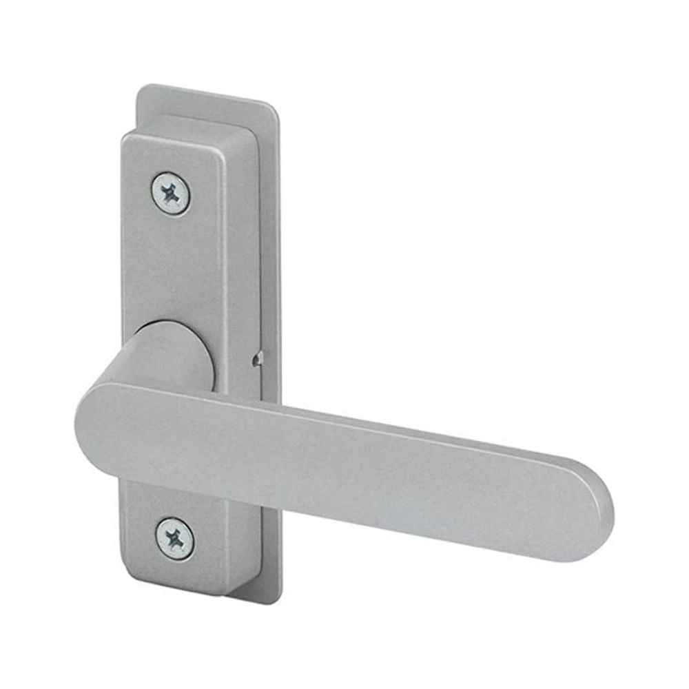 Adams Rite 4568-601-121 Aluminum Door Trim | 5 Inch, Dark Bronze, Flat Euro Lever