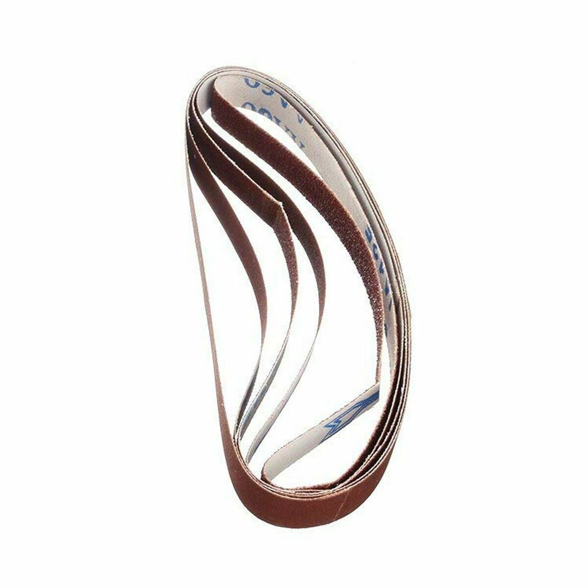 457*13Mm Sanding Belts 601000Grit Sandpaper Abrasive Bands 10Pcs/Set