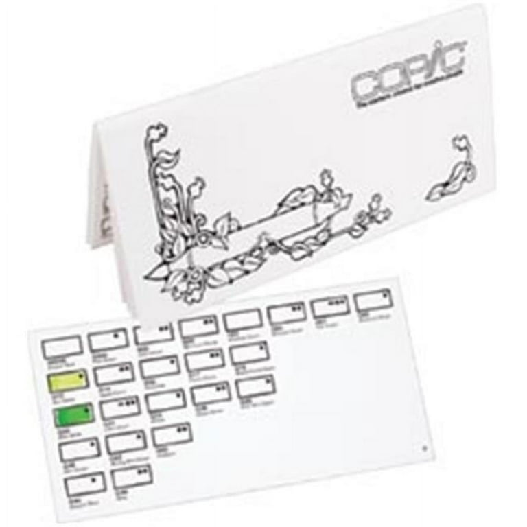 457538 Copic Swatch Book