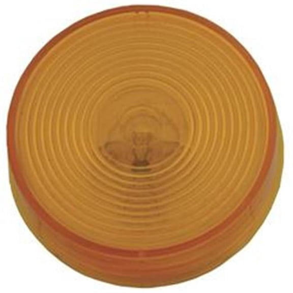 45813 Side Marker Light Universal Flush Mount Yellow Lens