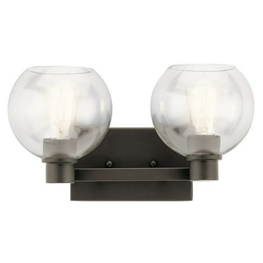 45893OZ-Kichler Lighting-Harmony - 2 Light Bath Vanity Approved for Damp Locations - with Transitional inspirations - 8.25 inches tall by 15.5 inches