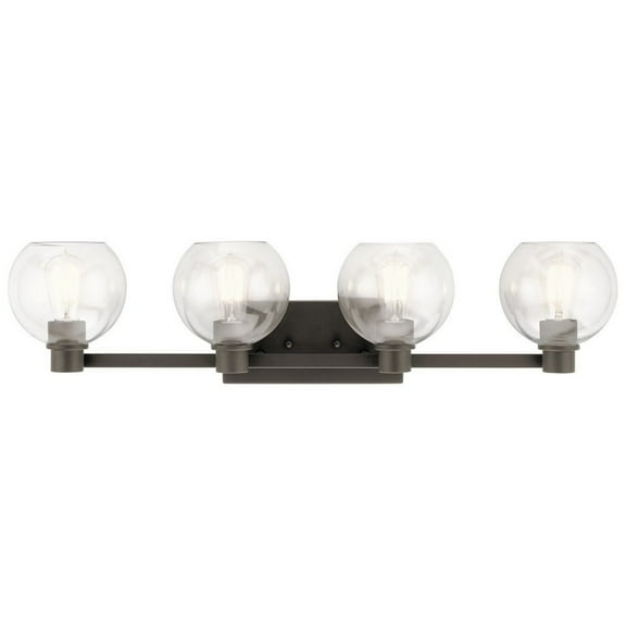 45895OZ-Kichler Lighting-Harmony - 4 Light Bath Vanity Approved for Damp Locations - with Transitional inspirations - 8.25 inches tall by 33.5 inches