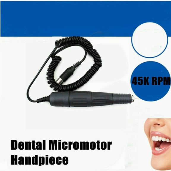 45K RPM Handle 45K 0-45,000 R.P.M Micromotor Hand for Polisher (45K RPM)