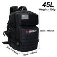 45L Military Tactical Backpack Molle Daypack 3 Day Bug Out Bag Hiking