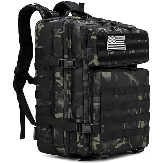 45L Outdoor Backpack, 900D Oxford Hiking, Camping & Travel Bag