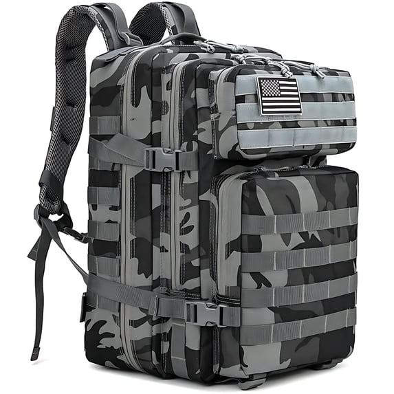 45L Outdoor Backpack, 900D Oxford Hiking, Camping & Travel Bag