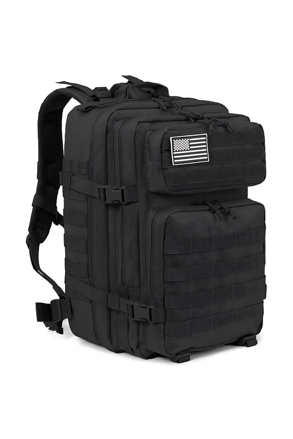 45L Tactical Backpack,900D Oxford Waterproof Material For Outdoor Hiking Camping & Travel Bag
