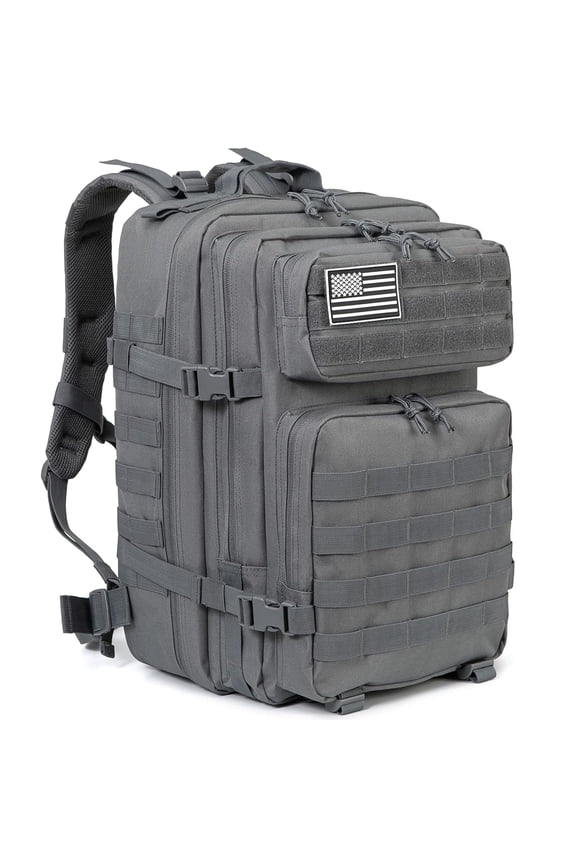 45L Tactical Backpack,900D Oxford Waterproof Material For Outdoor Hiking Camping & Travel Bag