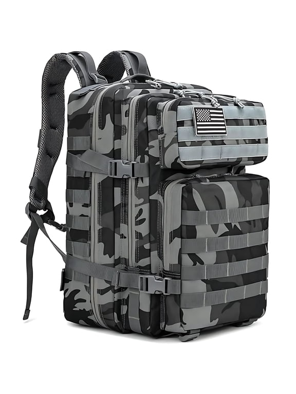 45L Outdoor Backpack, 900D Oxford Hiking, Camping & Travel Bag
