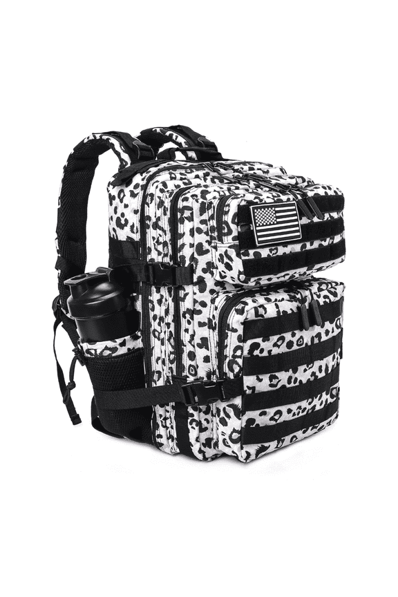 45L Tactical Backpack,900D Oxford Waterproof Material For Outdoor Hiking Camping & Travel Bag