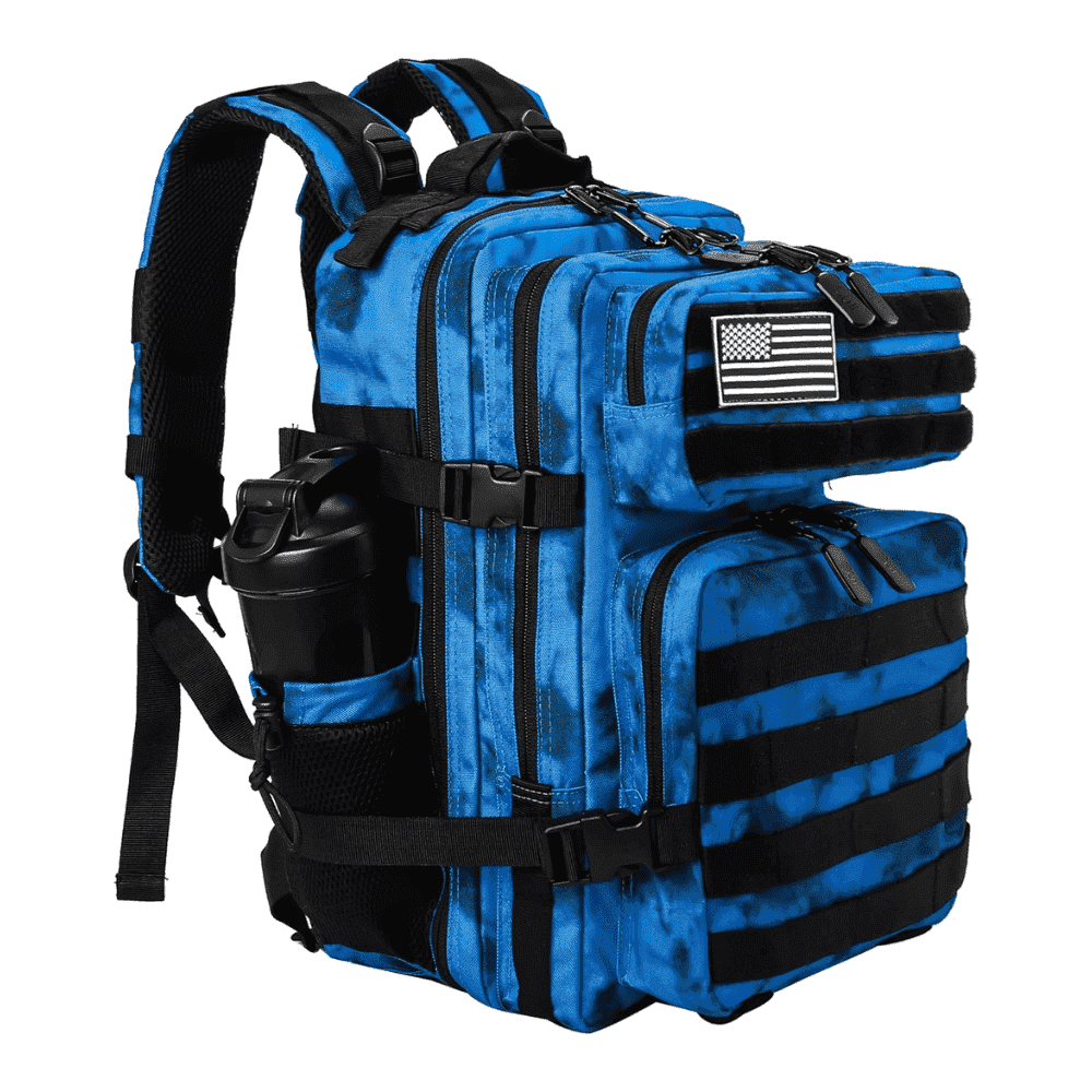 PAKNADA 45L Tactical Backpack,900D Oxford Waterproof Material For Outdoor Hiking Camping & Travel Bag