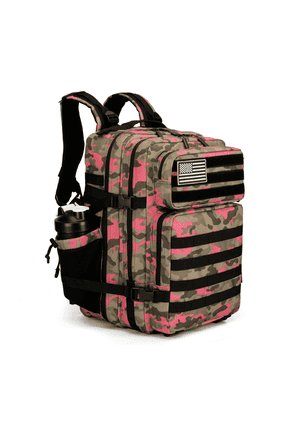 45L Tactical Backpack,900D Oxford Waterproof Material For Outdoor Hiking Camping & Travel Bag