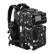 PAKNADA 45L Tactical Backpack,900D Oxford Waterproof Material For Outdoor Hiking Camping & Travel Bag
