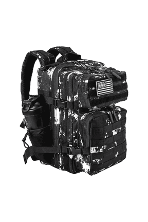 45L Tactical Backpack,900D Oxford Waterproof Material For Outdoor Hiking Camping & Travel Bag