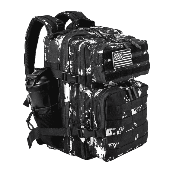 PAKNADA 45L Tactical Backpack,900D Oxford Waterproof Material For Outdoor Hiking Camping & Travel Bag
